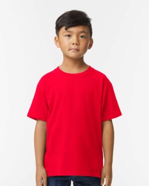 Gildan Youth Softstyle® Midweight T-Shirt - Image 40