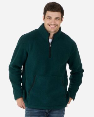 Boxercraft Men's Everest Fleece Quarter-Zip Pullover - Image 12