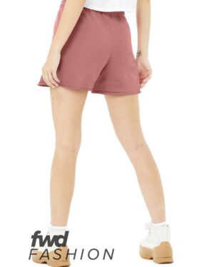 BELLA + CANVAS Women's FWD Fashion Cutoff Fleece Shorts - Image 10