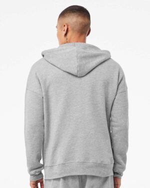 BELLA + CANVAS Unisex Sponge Fleece DTM Full-Zip Hoodie Sweatshirt - Image 6