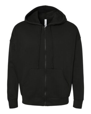 BELLA + CANVAS Unisex Sponge Fleece DTM Full-Zip Hoodie Sweatshirt - Image 7