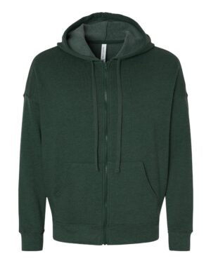 BELLA + CANVAS Unisex Sponge Fleece DTM Full-Zip Hoodie Sweatshirt - Image 13