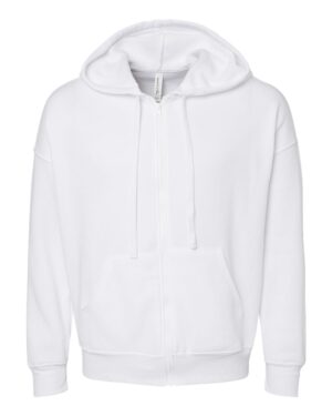 BELLA + CANVAS Unisex Sponge Fleece DTM Full-Zip Hoodie Sweatshirt - Image 22