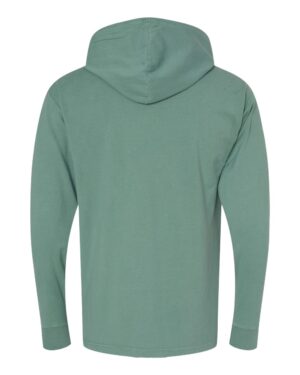 ComfortWash by Hanes Unisex Garment-Dyed Jersey Hooded Long Sleeve T-Shirt - Image 14