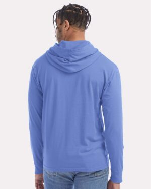 ComfortWash by Hanes Unisex Garment-Dyed Jersey Hooded Long Sleeve T-Shirt - Image 24