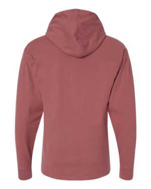 ComfortWash by Hanes Unisex Garment-Dyed Jersey Hooded Long Sleeve T-Shirt - Image 26