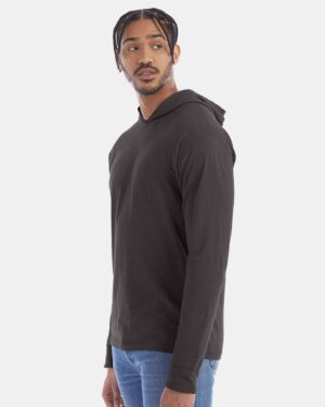 ComfortWash by Hanes Unisex Garment-Dyed Jersey Hooded Long Sleeve T-Shirt - Image 35