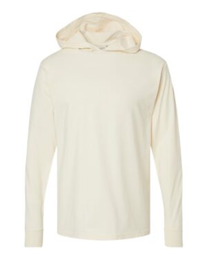 ComfortWash by Hanes Unisex Garment-Dyed Jersey Hooded Long Sleeve T-Shirt - Image 37