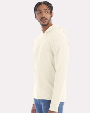 ComfortWash by Hanes Unisex Garment-Dyed Jersey Hooded Long Sleeve T-Shirt - Image 41