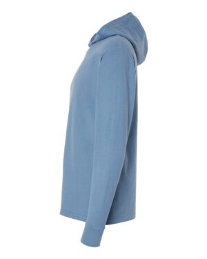 ComfortWash by Hanes Unisex Garment-Dyed Jersey Hooded Long Sleeve T-Shirt - Image 45