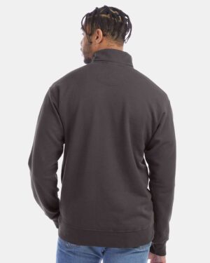 ComfortWash by Hanes Unisex Garment-Dyed Quarter-Zip Sweatshirt - Image 30