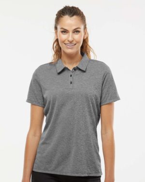 Adidas Women's Heathered Polo - Image 4