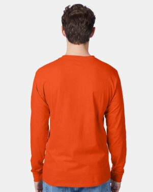 Hanes Men's Authentic Long Sleeve Pocket T-Shirt - Image 24