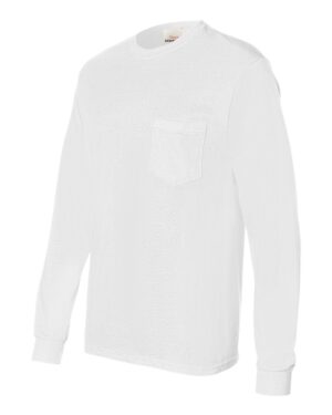 Hanes Men's Authentic Long Sleeve Pocket T-Shirt - Image 26