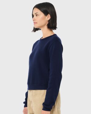 BELLA + CANVAS Women's Sponge Fleece Crewneck Sweatshirt - Image 35