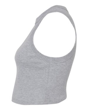 BELLA + CANVAS Women's Micro Rib Muscle Crop Tank - Image 3