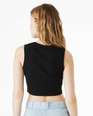BELLA + CANVAS Women's Micro Rib Muscle Crop Tank - Image 12