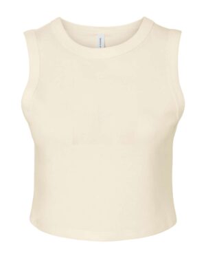 BELLA + CANVAS Women's Micro Rib Muscle Crop Tank - Image 19