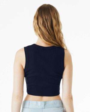 BELLA + CANVAS Women's Micro Rib Muscle Crop Tank - Image 30