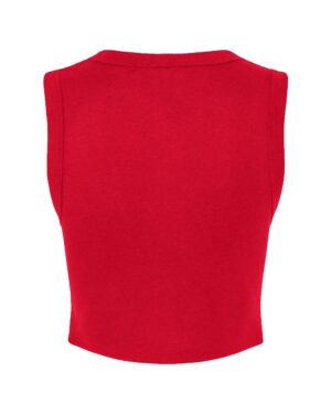 BELLA + CANVAS Women's Micro Rib Muscle Crop Tank - Image 32