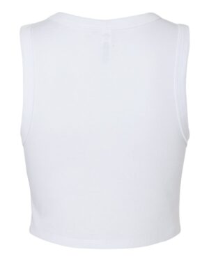 BELLA + CANVAS Women's Micro Rib Muscle Crop Tank - Image 38