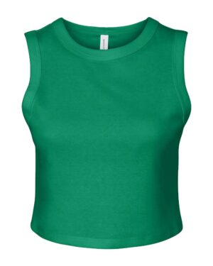 BELLA + CANVAS Women's Micro Rib Muscle Crop Tank - Image 13