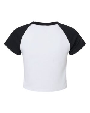 BELLA + CANVAS Women's Micro Rib Raglan Baby Tee - Image 14