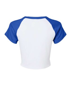 BELLA + CANVAS Women's Micro Rib Raglan Baby Tee - Image 44