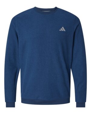 Adidas Men's Terry Loop Crewneck Sweatshirt - Image 7