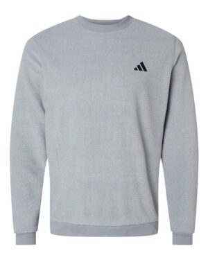 Adidas Men's Terry Loop Crewneck Sweatshirt - Image 13