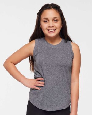 LAT Girls' Relaxed Fine Jersey Tank - Image 16