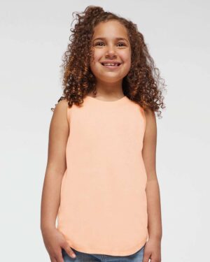 LAT Girls' Relaxed Fine Jersey Tank - Image 28