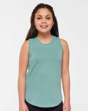 LAT Girls' Relaxed Fine Jersey Tank - Image 34
