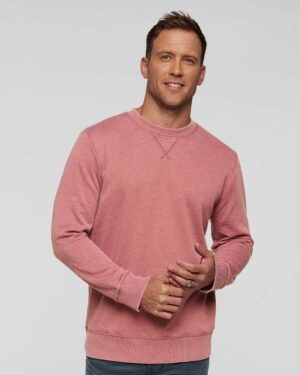 LAT Unisex Vintage Wash Fleece Crewneck Sweatshirt - Image 19