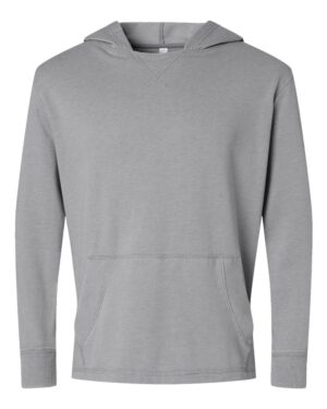 LAT Unisex Vintage Wash Fleece Hoodie Sweatshirt - Image 4