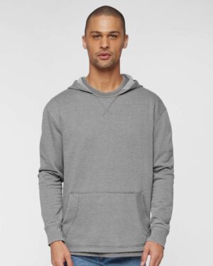 LAT Unisex Vintage Wash Fleece Hoodie Sweatshirt - Image 7