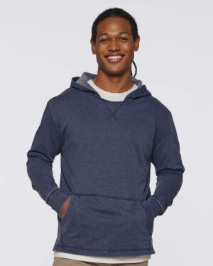 LAT Unisex Vintage Wash Fleece Hoodie Sweatshirt - Image 16