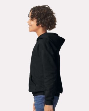 Gildan Youth Softstyle® Midweight Hooded Sweatshirt - Image 5