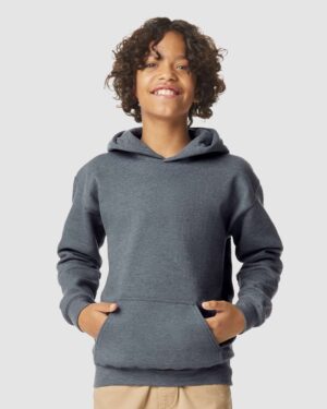 Gildan Youth Softstyle® Midweight Hooded Sweatshirt - Image 16