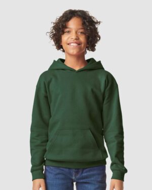 Gildan Youth Softstyle® Midweight Hooded Sweatshirt - Image 22