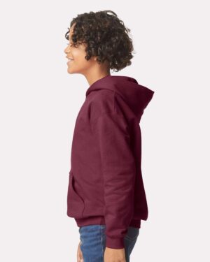 Gildan Youth Softstyle® Midweight Hooded Sweatshirt - Image 35
