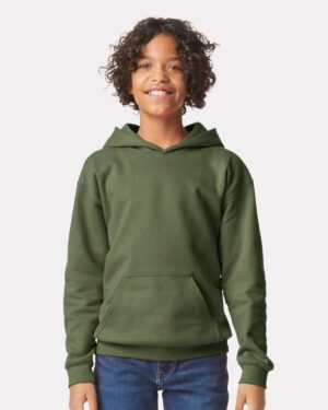 Gildan Youth Softstyle® Midweight Hooded Sweatshirt - Image 40