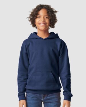 Gildan Youth Softstyle® Midweight Hooded Sweatshirt - Image 46