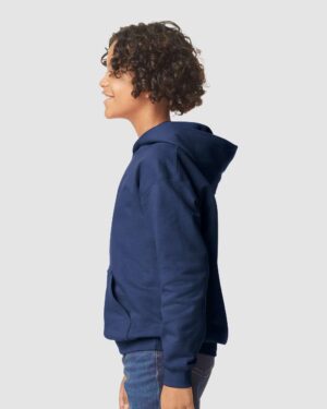 Gildan Youth Softstyle® Midweight Hooded Sweatshirt - Image 47