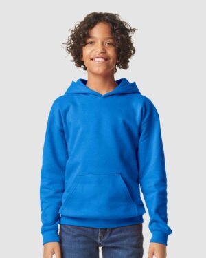 Gildan Youth Softstyle® Midweight Hooded Sweatshirt - Image 64