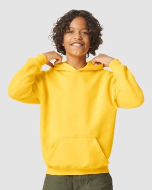 Gildan Youth Softstyle® Midweight Hooded Sweatshirt - Image 10
