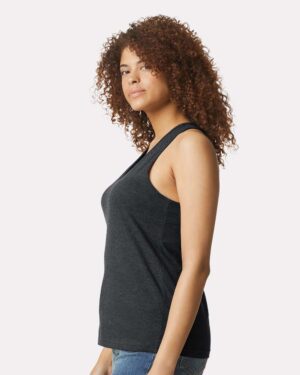Gildan Women's Softstyle® CVC Racerback Tank Top - Image 35