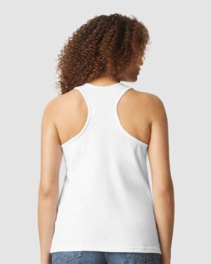 Gildan Women's Softstyle® CVC Racerback Tank Top - Image 48