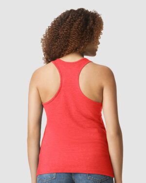 Gildan Women's Softstyle® CVC Racerback Tank Top - Image 42
