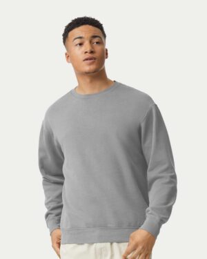 Comfort Colors Unisex Garment-Dyed Lightweight Fleece Crewneck Sweatshirt - Image 40
